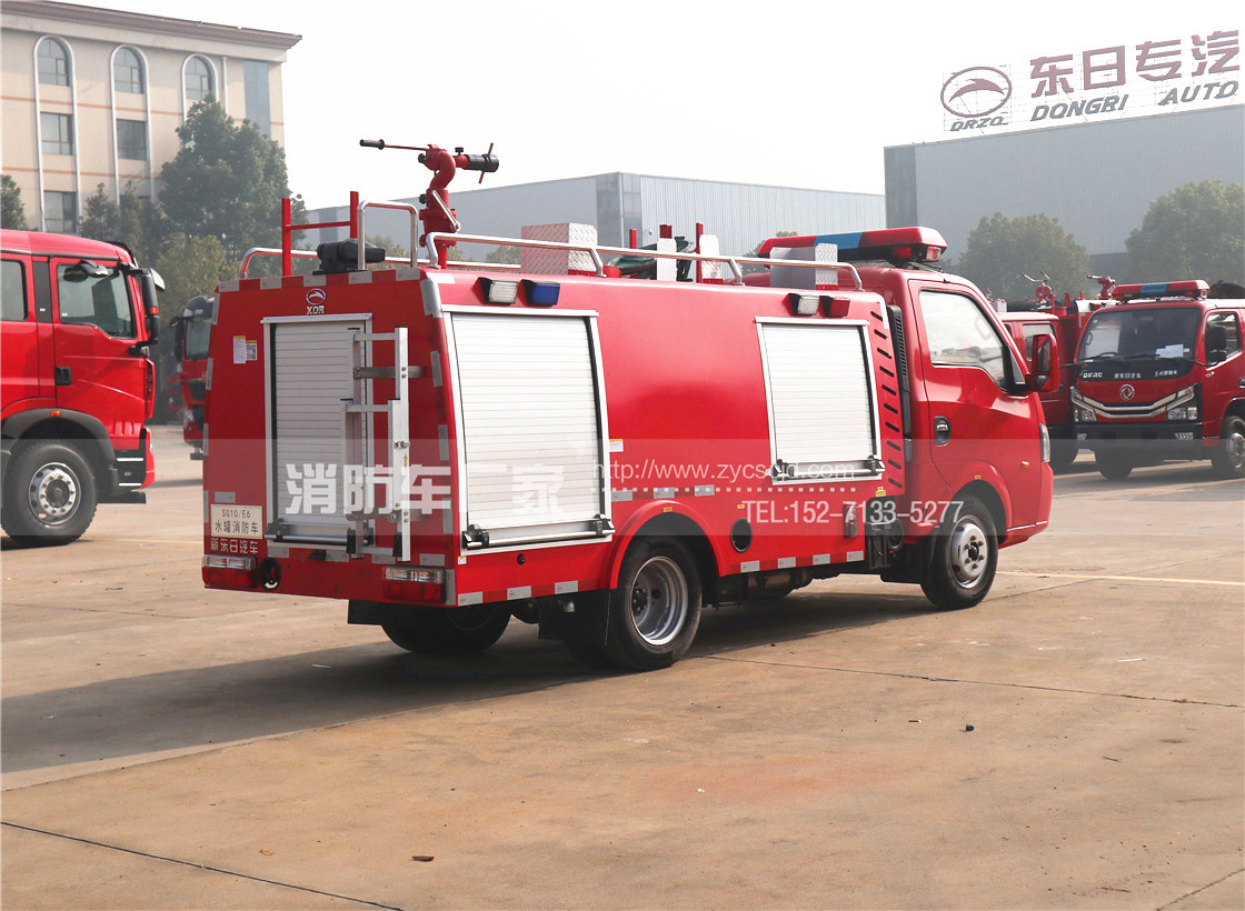 國六東風1噸水罐消防車（上藍牌）