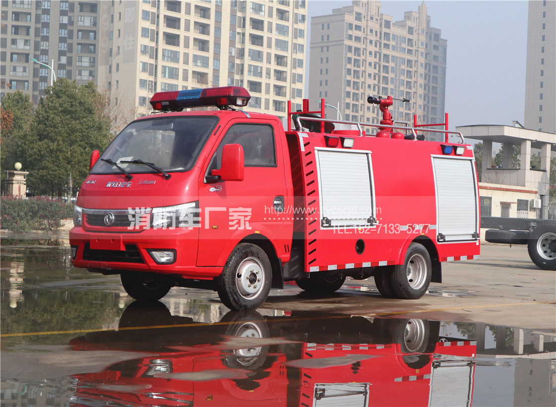 國六東風1噸水罐消防車（上藍牌）