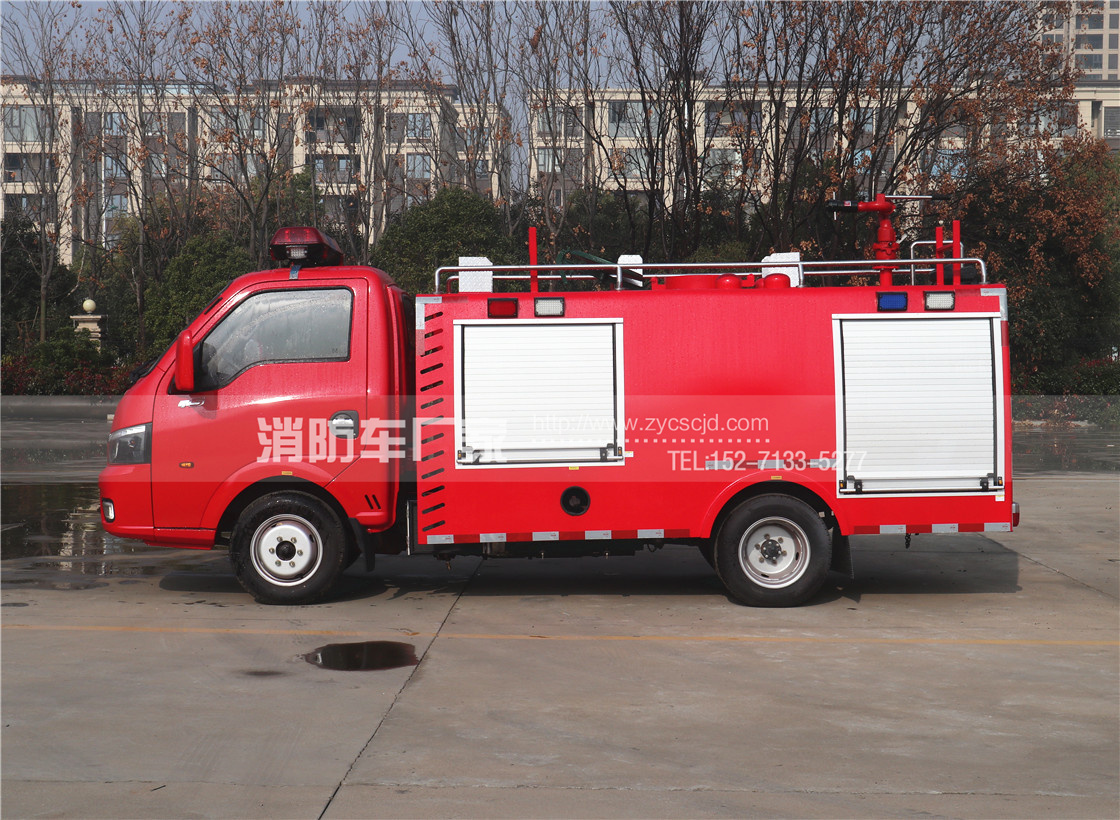 國六東風1噸水罐消防車（上藍牌）