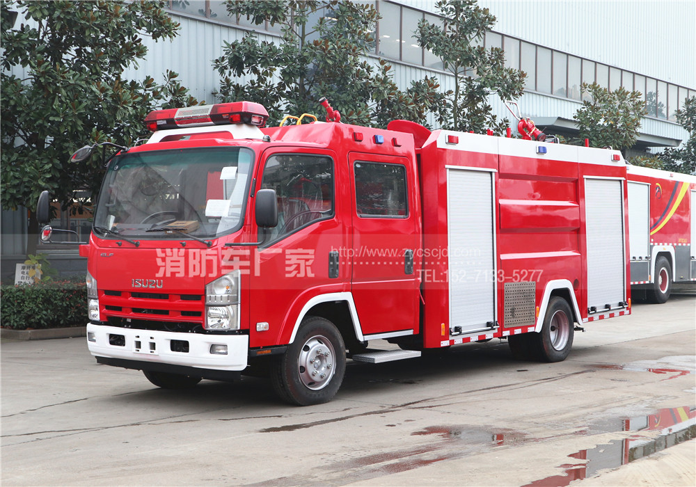 新款五十鈴700P 3.5噸消防車高清圖片 新款五十鈴700P 3.5噸消防車高清圖片